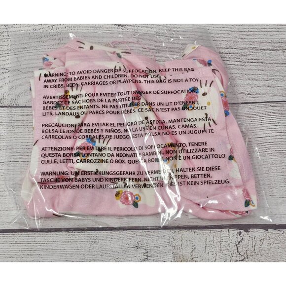 NWT Posh Peanut Pastel Pink Hello Kitty Short Sleeve & Shorts Girls Pajamas Size - Picture 5 of 5